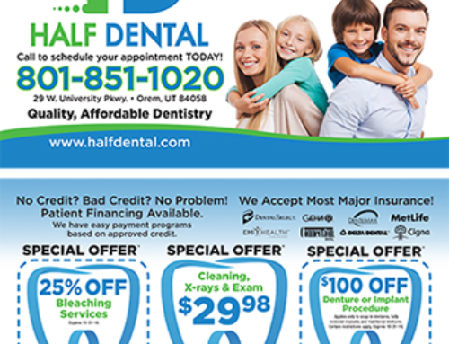 Half Dental Postcard – Direct Mail