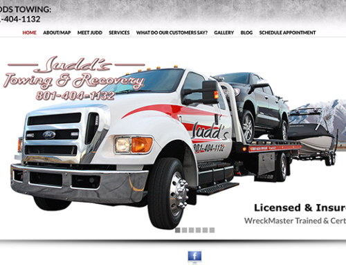 Judd’s Towing Services Responsive Website