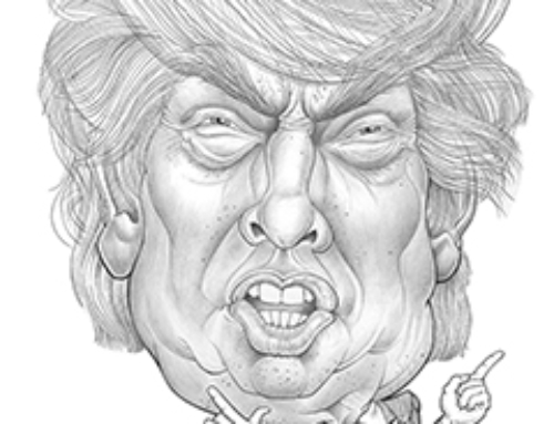 Donald Trump Caricature – Pencil
