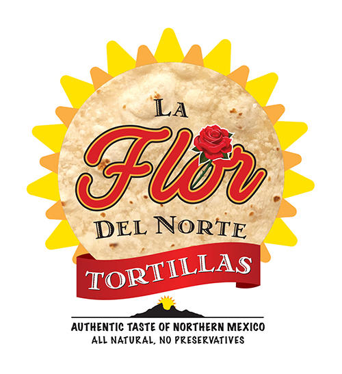 La Flor Del Norte logo design