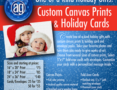 Alphagraphics Holiday Prints Flyer Design