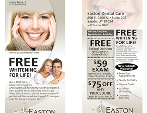 Easton Dental Care Door Hanger Card