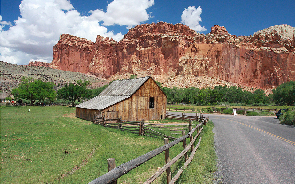 Capitol Reef National Park Cliffs