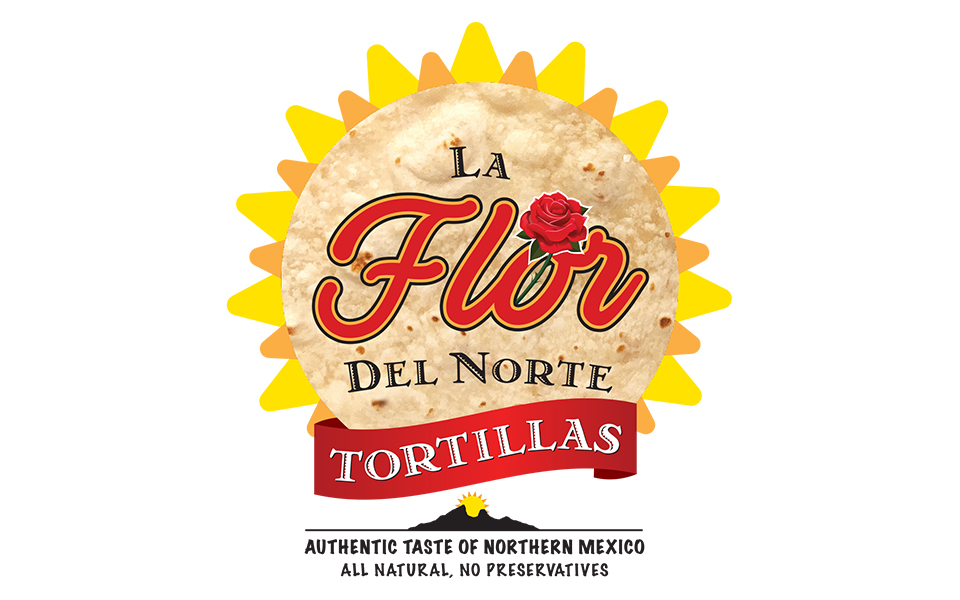 La Flor Del Norte logo design