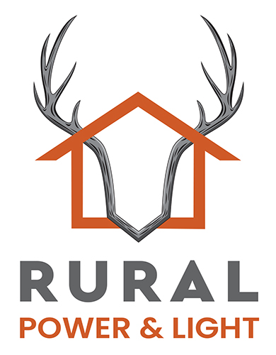 Rural Power and Light Logo Design