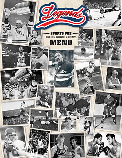 Legends Menu Cover