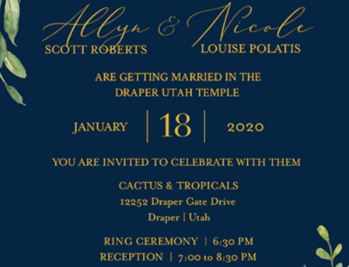 Wedding Invitation Design